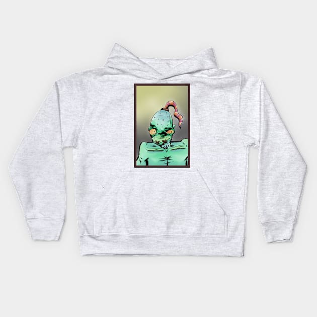 Oddworld Abe Kids Hoodie by Black Snow Comics